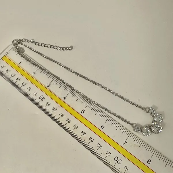 Charming Charlie rhinestone pendant necklace - Image 8
