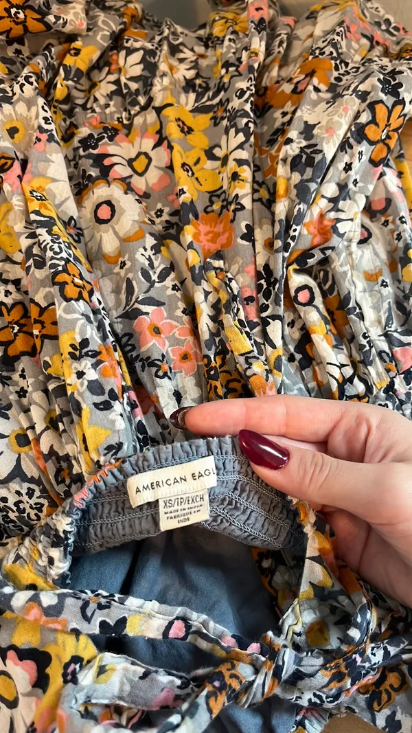 American Eagle Floral Dress  - Image 4