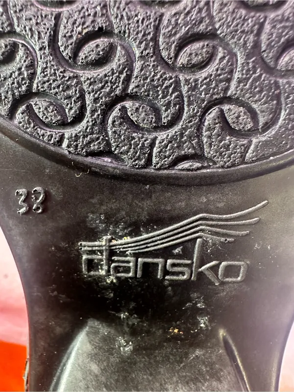 Dansko Black Buckle Clog Flats - Image 10
