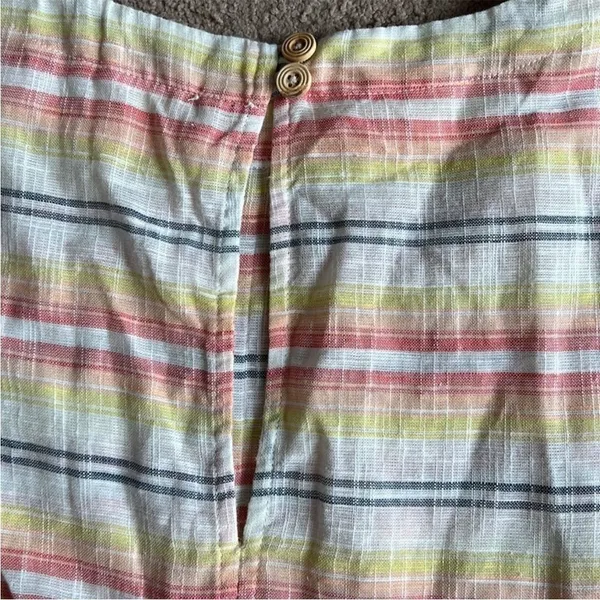 Free People Summer Nights‎ Striped Dress in Yellow Tunic Mini Size S Small Boho - Image 11