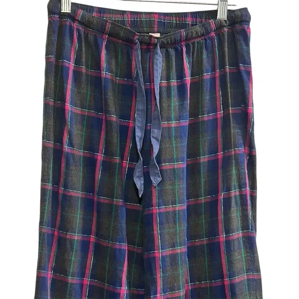 Victoria's Secret Women's Plaid Flannel Pajama‎ Pants Size S Multicolor - Image 3