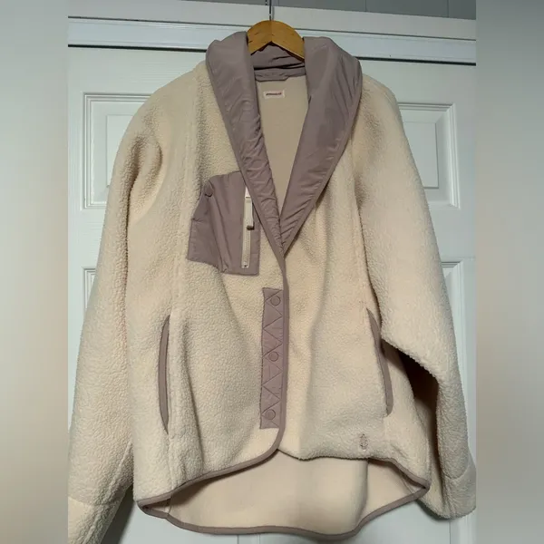 Free People Movement Hit the Slopes Jacket Purple‎ Oversized Slouchy Gorpcore - Image 3