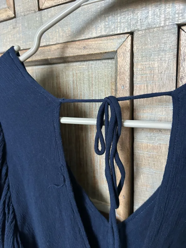 Blue flowy top - Image 6