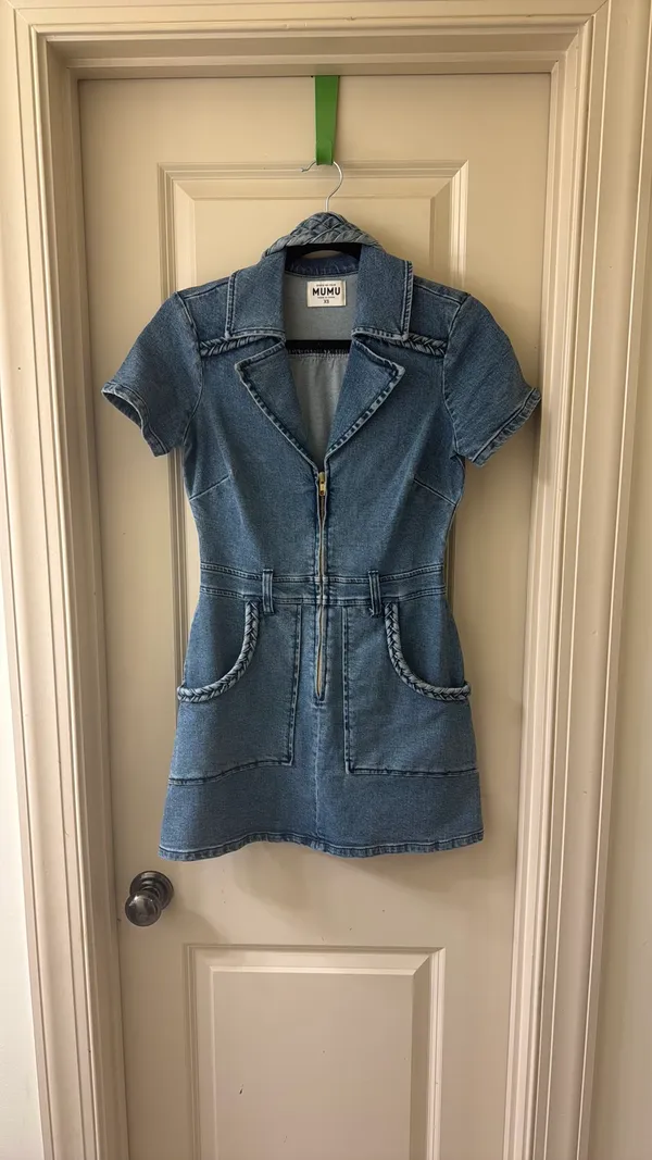 Show me your mumu denim dress - Image 2