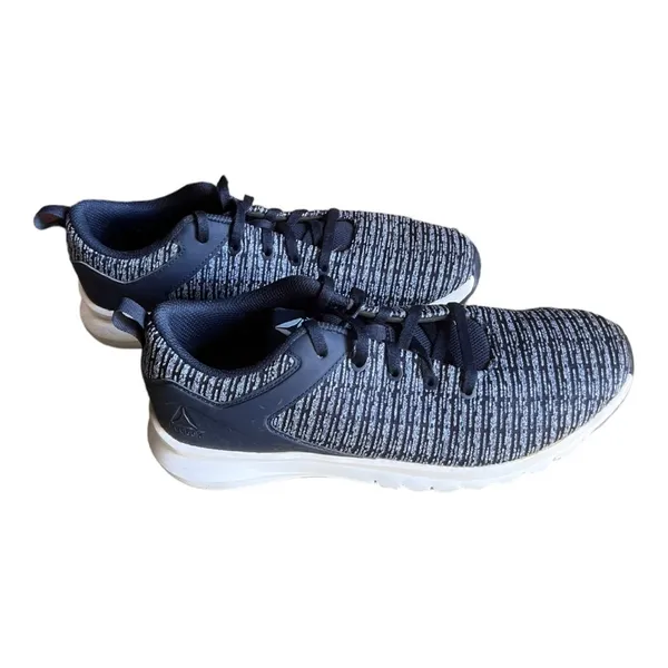 Reebok Women’s Print Lux Collegiate Navy Lace Up Running Shoe Sneakers‎ Size 9 - Image 3