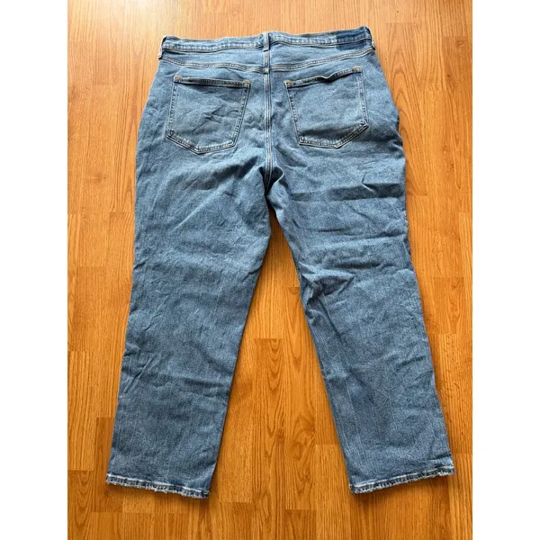 Abercrombie & Fitch Curve Love Ultra High Rise Ankle Straight Jean Size 18 - Image 5