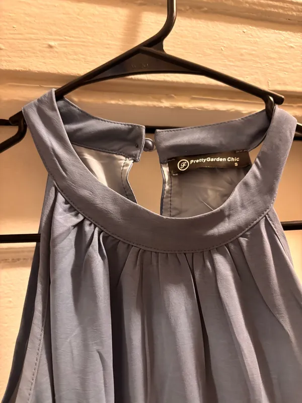 Dusty Blue Dress - Image 3