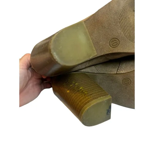 ankle boots textile upper size 10 tan boots - Image 8