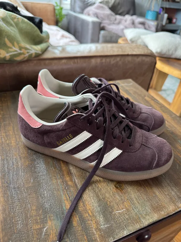 Adidas Women’s Originals Gazelle Shadow Brown - Image 3