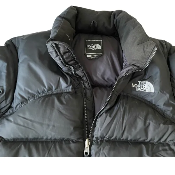 The North Face 1996 Nuptse 700 Goose Down Puffer Jacket Black Women’s Medium M - Image 7
