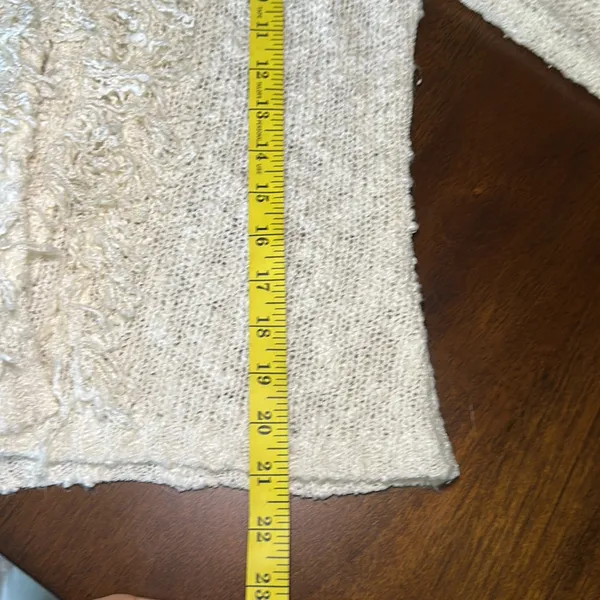 Cato Women’s Beige Single Button‎ Long Sleeve Cardigan Sweater Size Large - Image 8