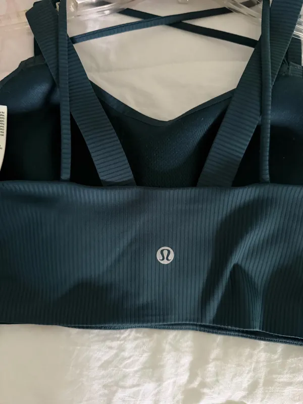 New lululemon like a cloud ribbed support bra - Image 4