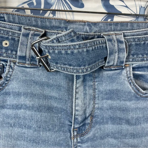 American Eagle Outfitters Blue Flare Leg Jeans SZ 8 - Image 11