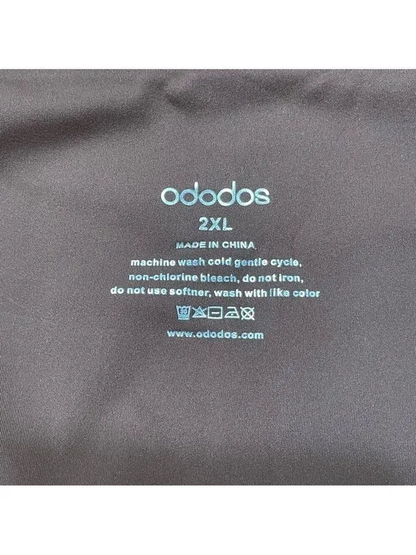 Ododos Brown High-Waisted Flare Pants Size 2XL NWT - Image 9