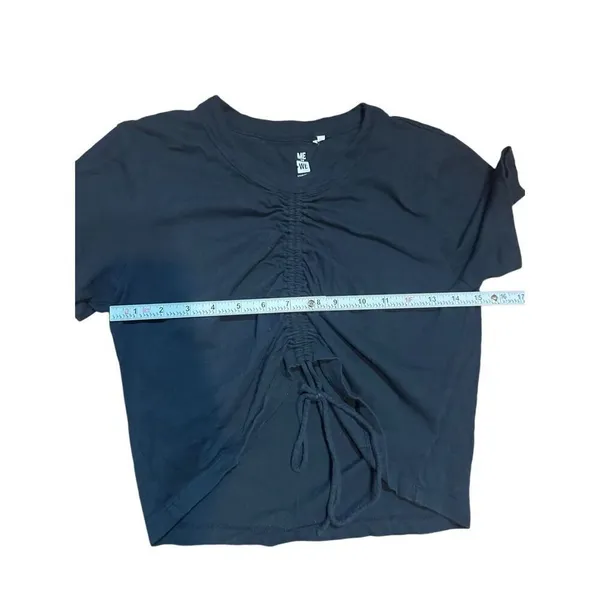 Pacsun Me to‎ We Black Cinched Tie top Sz M - Image 7