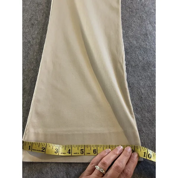 Banana Republic Martin Fit Crop Wide Leg Khaki Pant 8, Classic Career Coastal - Image 12