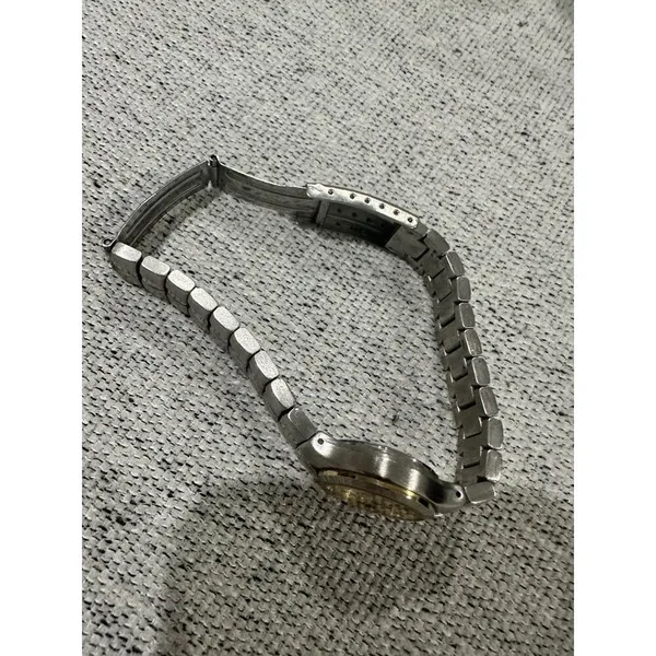 Milan Quartz Watch‎ Silver Tone Stainless Steel Day Date Indicator - Image 3