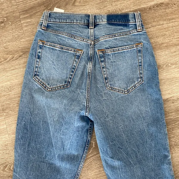 Abercrombie ultra high rise ankle straight leg jeans 25 0 short curve love - Image 6