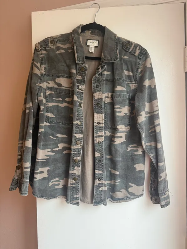 Camo Jean Forever 21 Jacket - Image 2