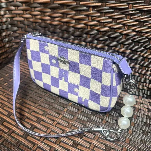 NWT Coach Nolita 19 With Checkerboard Print CR394 - Image 4