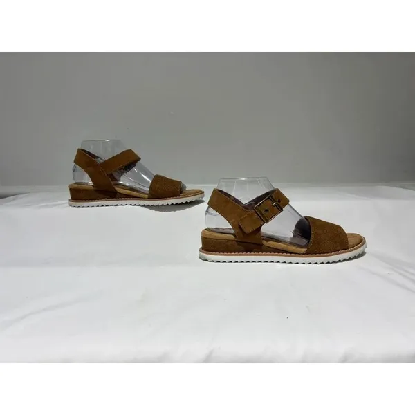 BOBS from Skechers platform sandals Size 7.5 Brown - Image 5