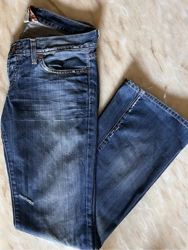 Lucky Brand Vintage Low Rise Cotton Flare Sweet Dream Jeans Sz 6/28 Sweet Dream - Image 2