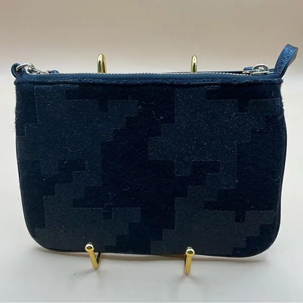 A Very Cute Black Geometric Black Print Kate Spade Purse Zip Pouch - Image 2