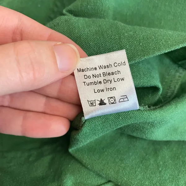 Tuckernuck Baldwin Linen‎ Cotton Jacket Womens Size S in Palm Green - Image 7