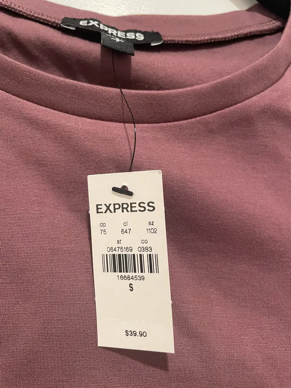 Express Top Women’s Small Short Sleeve - Image 5