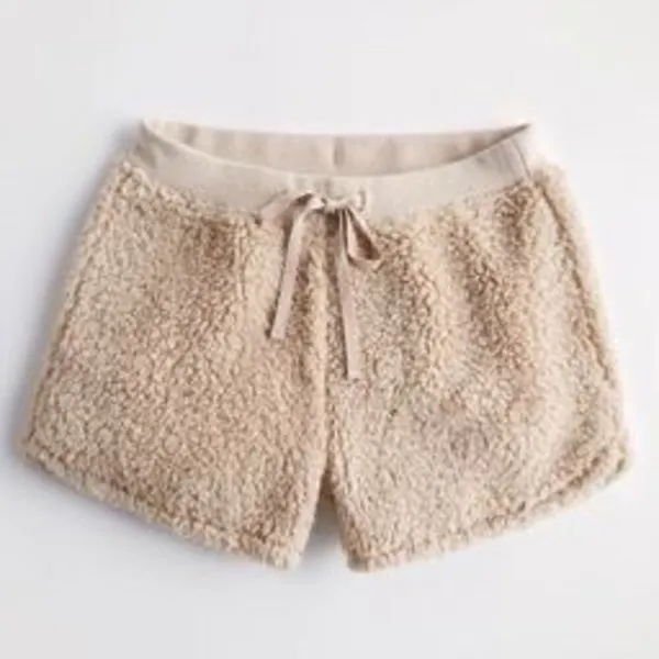 ✨Gilly Hicks Sherpa Pet Pajama Tan Sz Large Shorts✨ - Image 2