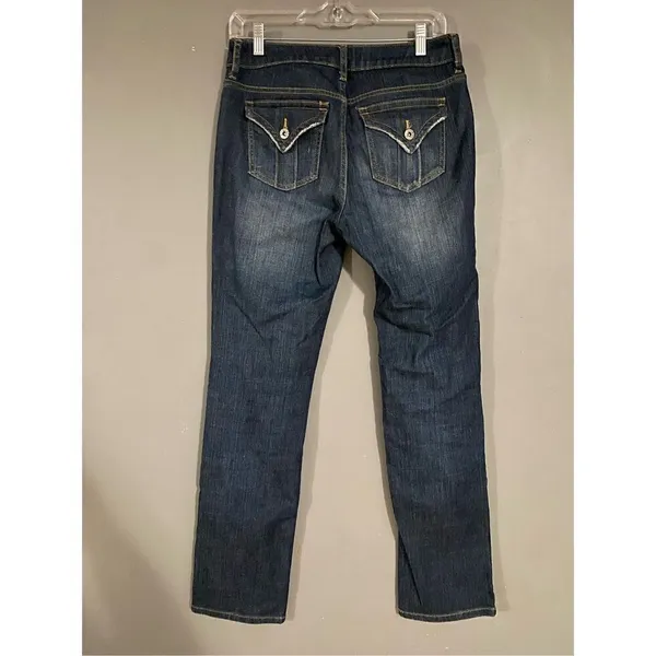 Simply Vera Vera Wang Medium Wash Straight Leg Jeans Size 4 NWOT - Image 5