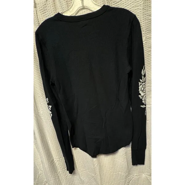 Tinker Bell "Ready to Fly" Black Thermal Long Sleeve/Ladies/M/Disney Lightweight - Image 8