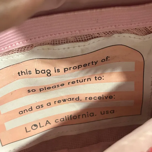 LOLA California Red waist Bag - Image 8