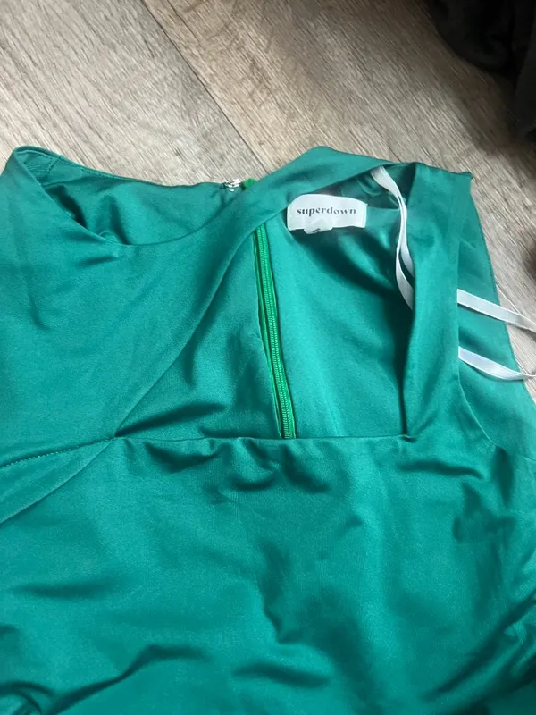 Superdown Jojo Cutout Dress Green Sz S - Image 7
