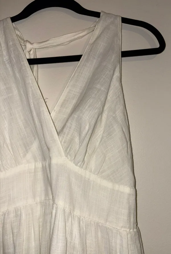 American Eagle Whiter Halter Dress - Image 2