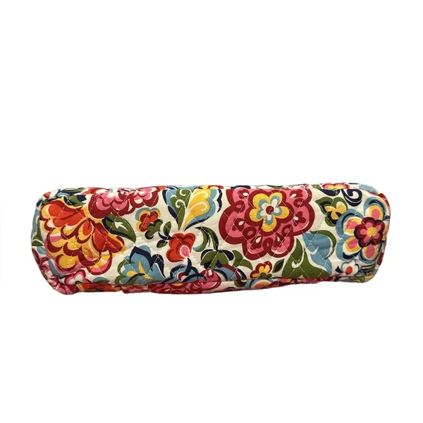 VERA BRADLEY QUILTED PINK BLUE Boho Floral Multicolor Tote Bag - Image 3