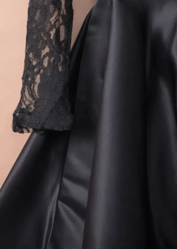 Black Color Prom Dress - Image 8