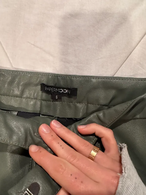 PaperMoon Leather Pants - Image 2