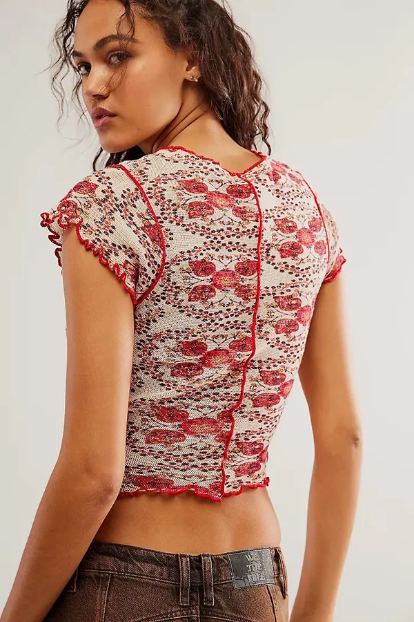 Free People Oh My Baby Crop Top - Image 10