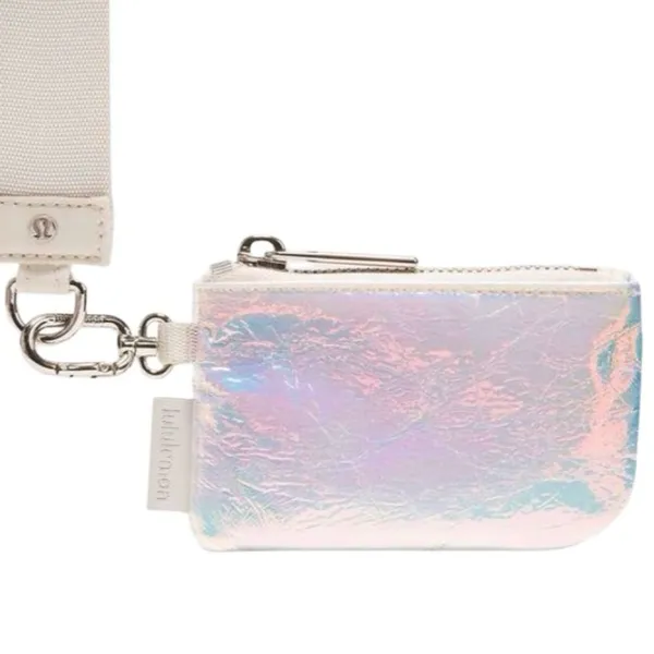 Lululemon Dual Pouch Wristlet Iridescent Iridescent / Bone - Image 5