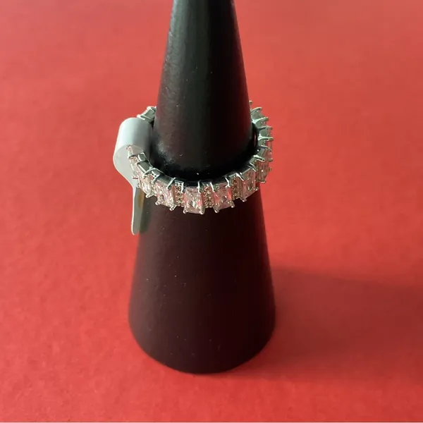 Bomb Party RBP5870 “The Sterling Club” Cubic Zirconia on .925 SSS Sz 7 Ring NWT - Image 2