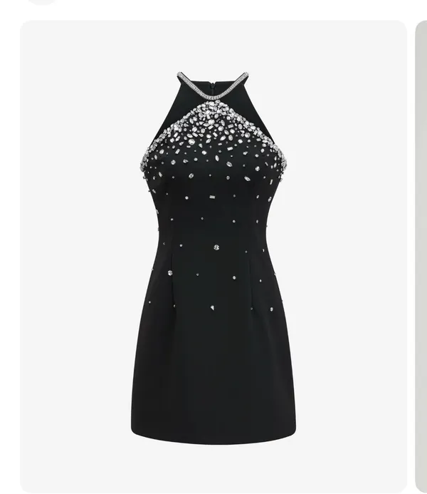 Miss rosier mini black dress Gems - Image 5