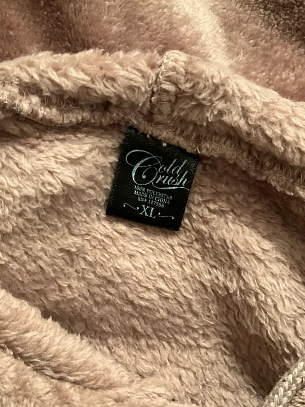 Old Crush Brown Soft Hoodie XL - Image 8
