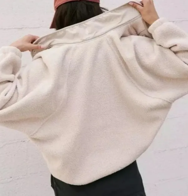 NWT Free People Movement X Hatch; Hit the Slopes Fleece Jacket; Large Size S - Image 9