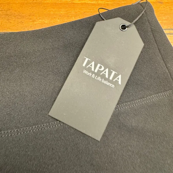 TAPATA Black Pencil Skirt Work Life Balance Business Professional Women's Size L - Image 2