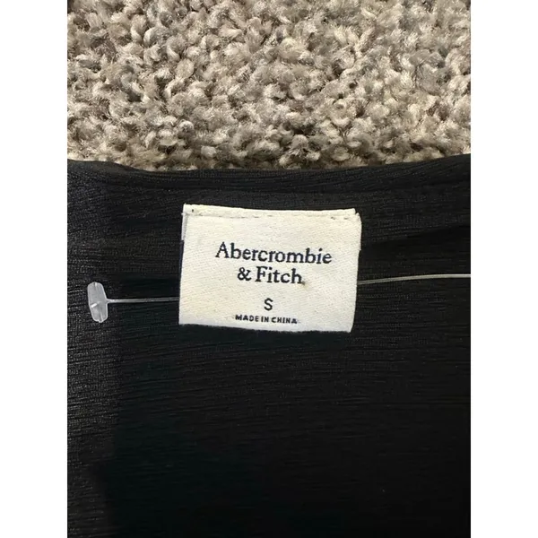 Abercrombie Fitch Black Long Sleeve Bodysuit Small - Image 12