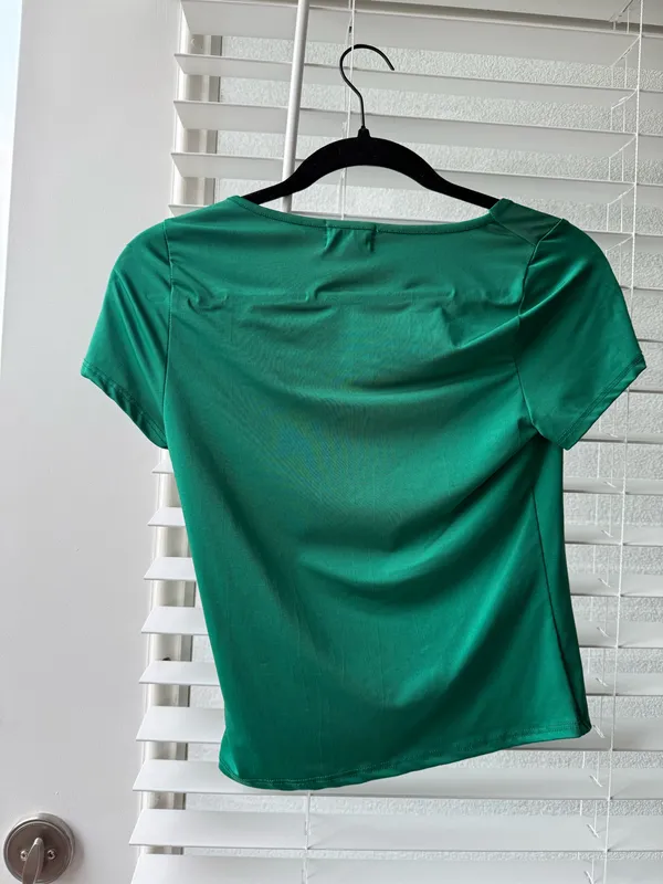 Short Sleeve Blouse Live In the Moment - Image 2