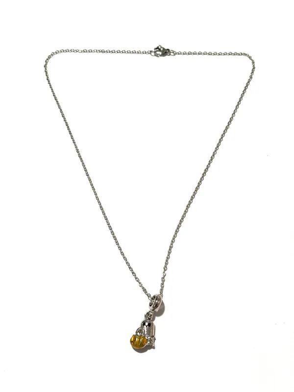 Ghost charm necklace Silver - Image 2