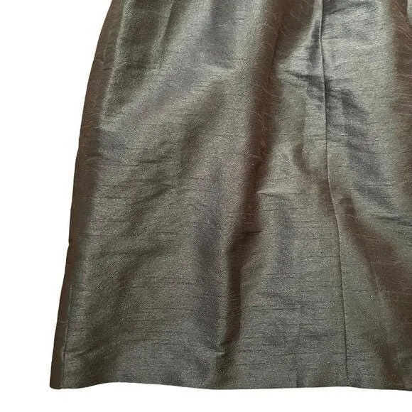 Vintage Jim Hjelm Occasions Women's Size 14 Strapless Dress Dark Turquoise Green - Image 10