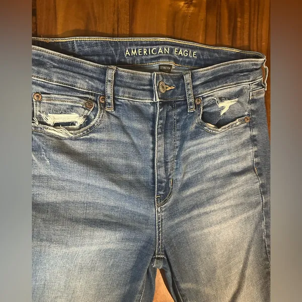 American Eagle Super Hi-rise Flare Jeans - Image 3